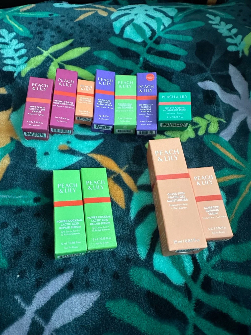 Peach and Lily skincare beauty bundle lot NEW SEPHORA ULTA  Glass skin water gel